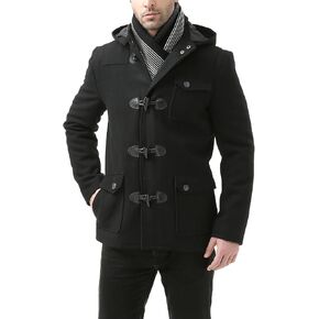 BGSD Men Nathan Wool Blend Patch Pocket Short Toggle Coat in Saudi Arabia