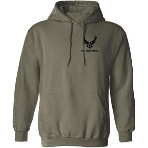 Air Force Left Chest Adult Hooded Sweatshirt in Saudi Arabia