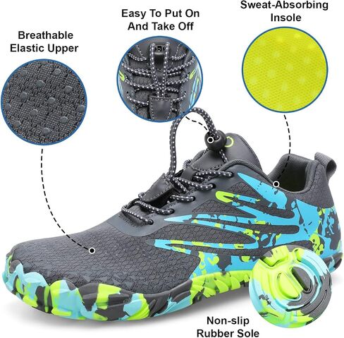 XIHALOOK Athletic Hiking Water Shoes Womens Mens Quick Dry Barefoot for Beach Walking Kayaking Surfing Training in Saudi Arabia