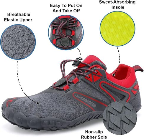 XIHALOOK Athletic Hiking Water Shoes Womens Mens Quick Dry Barefoot for Beach Walking Kayaking Surfing Training in Saudi Arabia