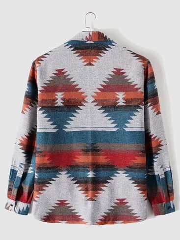 ZAFUL Mens Plaid Shirt,Long Sleeves,Classic Flannel Shirt Button Down Shirt Jacket Tops in Kuwait