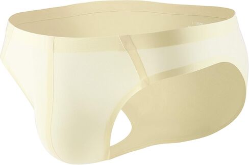 Men's Seamless Underwear Invisible No Show Thong Briefs PU17 in Saudi Arabia