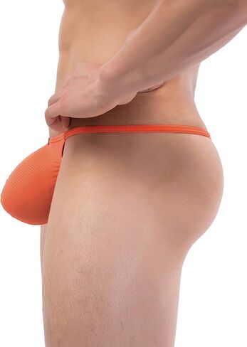 iKingsky Men's Big Pouch G-string Underwear Soft Touch Thong Stretch Y-back Swimming Under Panties for Men in Saudi Arabia