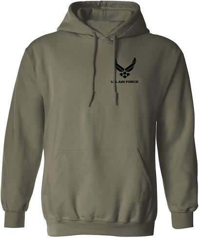 Air Force Left Chest Adult Hooded Sweatshirt in Saudi Arabia