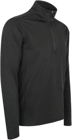 LA Police Gear Operator Slim Fit Quarter Zip Jacket for Men, Men's Lightweight Quarter Zip Jacket in Saudi Arabia