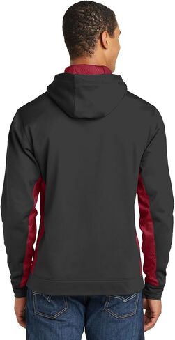 SPORT-TEK Men's Sport Wick CamoHex Fleece Colorblock in Saudi Arabia