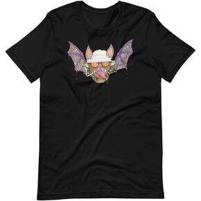 Hunter S. Thompson Psychedelic Bat Premium Shirt in Saudi Arabia