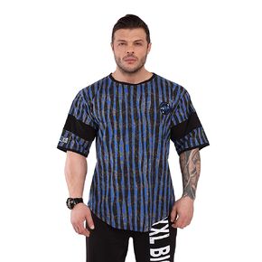 Men's T-Shirt Oversize | Bodybuilding and Fitness Workout Rag Top, Cotton Active Wear Shirt
