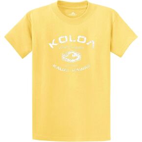 Koloa Surf Vintage Arch Logo Heavy Cotton T-Shirts in Regular, Big & Tall Sizes in Saudi Arabia