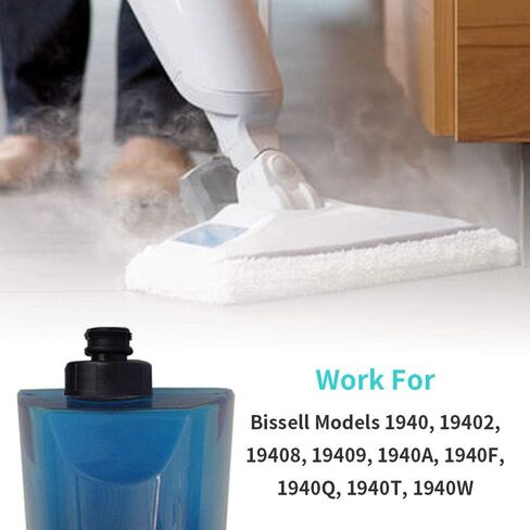 وسادات ممسحة البخار KEEPOW وغطاء الخزان البديلة المتوافقة مع ممسحة البخار Bissell Powerfresh 1940 Series (6+2Pack) in Saudi Arabia