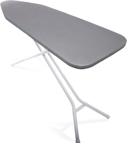 TIVIT Ironing Board Cover 18 x 49 Pro Grip Pad Covers w/3 Fastener Straps & Pull Bungee Cord - Durable Padded Layers of Scorch & Stain Resistant, Heat Reflective AlumiTek PRO Top Coat - Made in Italy in Kuwait