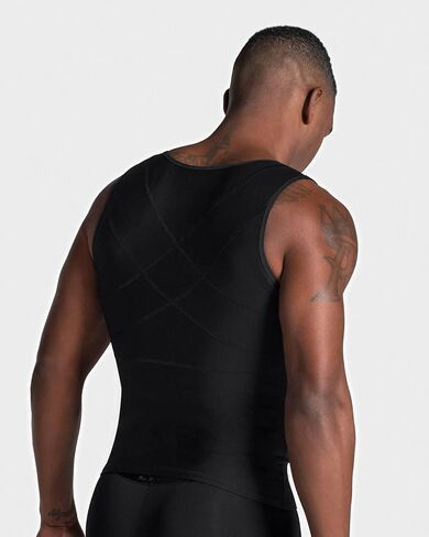 LEO Vest Shapewear for Men - Back Support Posture Corrector Body Shaper in Kuwait