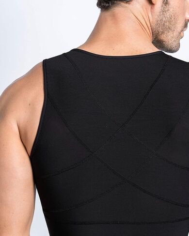 LEO Vest Shapewear for Men - Back Support Posture Corrector Body Shaper in Kuwait