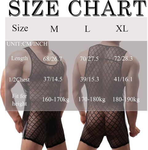 YOOBNG Men's Sports Leotard Bodysuit Jumpsuit Boxers Briefs Wrestling Singlet Bulge Exercise Muscle Bodybuilding in Saudi Arabia