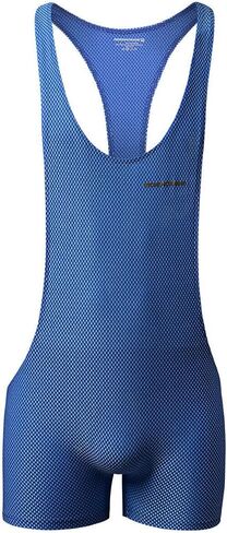 YOOBNG Men's Sports Leotard Bodysuit Jumpsuit Boxers Briefs Wrestling Singlet Bulge Exercise Muscle Bodybuilding in Saudi Arabia