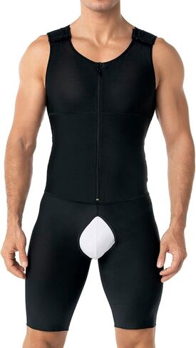 Full Shaper Compression Tummy Control Bodysuit -Post Surgical Shapewear for Men in Kuwait