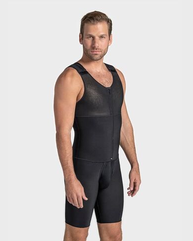 Full Shaper Compression Tummy Control Bodysuit -Post Surgical Shapewear for Men in Kuwait