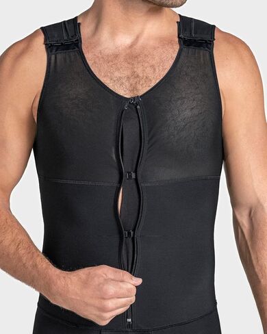 Full Shaper Compression Tummy Control Bodysuit -Post Surgical Shapewear for Men in Kuwait
