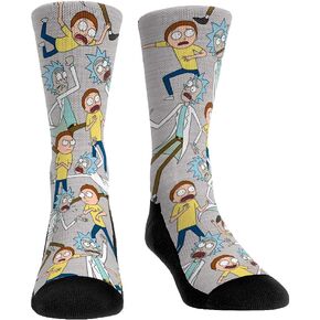 Rick and Morty Premium Cartoon Socks in Saudi Arabia