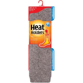 Mens LONG WOOL 2.7 Tog Thermal Heat Holder Socks, 7-12 USA in Kuwait