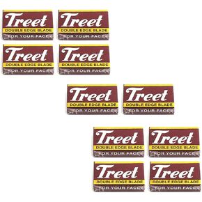 AAProTools 100 Treet Carbon Steel"The Black Beauty" Double Edge Safety Razor Blades in Saudi Arabia