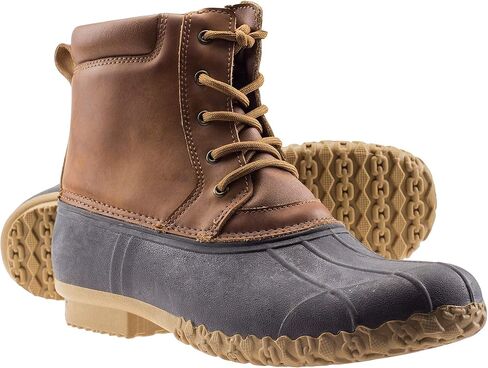 أحذية ArcticShield الرجالية المقاومة للماء والمعزولة والمتينة للعمل في الهواء الطلق والمطر والشتاء والثلج والبط in Kuwait