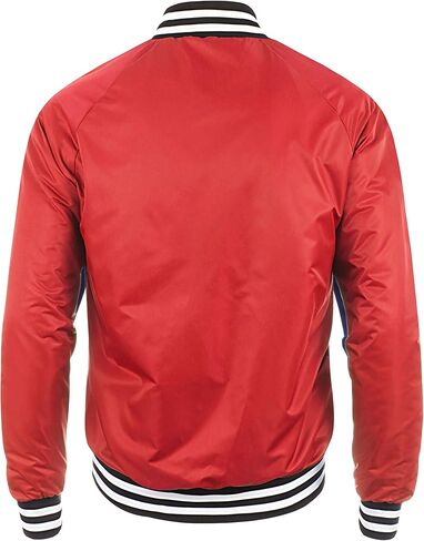 Hat and Beyond Mens Varsity Jacket Baseball Letterman College Bomber Jackets in Saudi Arabia