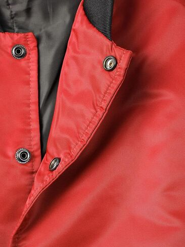 Hat and Beyond Mens Varsity Jacket Baseball Letterman College Bomber Jackets in Saudi Arabia