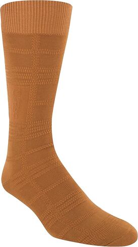 STACY ADAMS Men's Gemstone Logo Plaid Crew Dress Sock (1 Pair) in Saudi Arabia