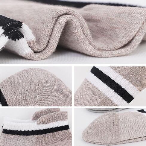 جوارب الكاحل من وونهاج للنساء، جوارب رياضية للجري رفيعة للكاحل للرجال، أقدام صغيرة، 5 أزواج، جوارب رياضية منخفضة القطع مع قطن تبويب in Kuwait