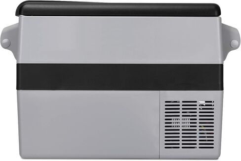 COSTWAY Car Refrigerator, Electric 12V/24V Car Cooler with 3 Levels, LCD Display, Shockproof Design, Travel RV Fridge for Home, Camping, Truck Party (44-Quart) in Kuwait