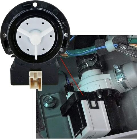 محرك مضخة تصريف الغسالة Aebor DC31-00054A، متوافق مع غسالة Samsung Ken-more، يستبدل DC31-00016A AP4202690 62902090 in Saudi Arabia