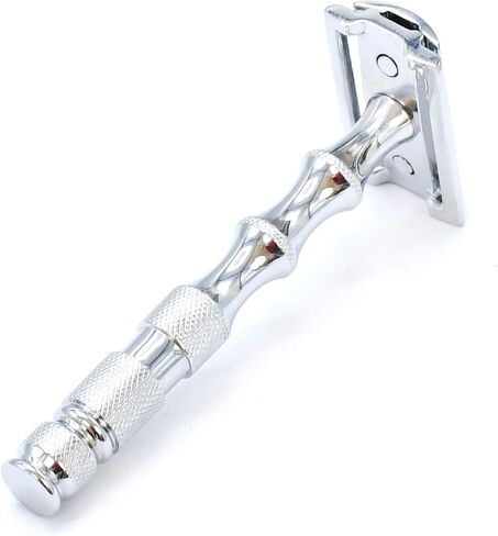 OdontoMed2011® Classic Long Handle 3-Piece Double Edge Safety Razor (BTS-334) in Saudi Arabia