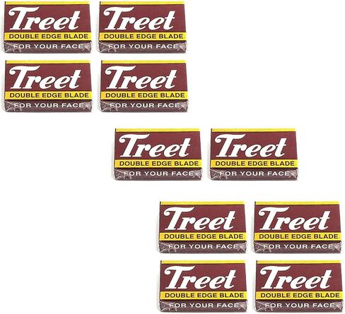 AAProTools 100 Treet Carbon Steel"The Black Beauty" Double Edge Safety Razor Blades in Saudi Arabia