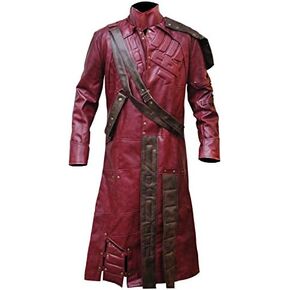 Guardians of The Galaxy Star Lord Peter Quill Trench Leather Coat in Saudi Arabia