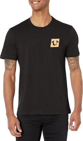 True Religion Men's Short Sleeve Slant Trbj Graphic Tee in Saudi Arabia