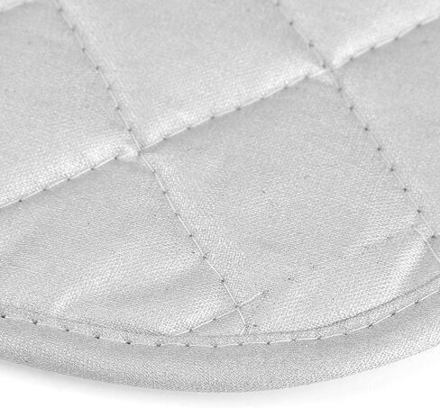 Oumefar Portable Ironing Mat Foldable Ironing Pad Mat Blanket Premium Cotton Magnetic Ironing Mat Ironing Mat Washer and Dryer Covers for Table Top and Travelling Useful Accessory in Saudi Arabia