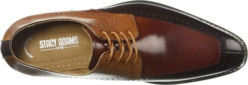 STACY ADAMS Men's Sanford Moc-Toe Lace-up Dress Oxford in Saudi Arabia