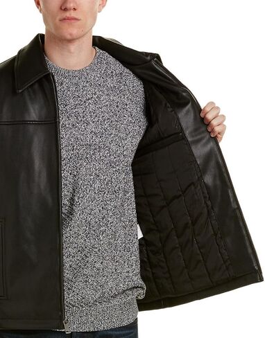 Cole Haan Signature Men's Faux-Leather Jacket in Kuwait