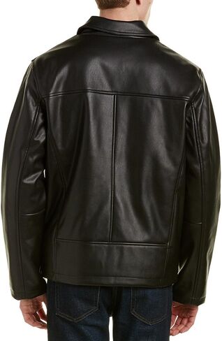 Cole Haan Signature Men's Faux-Leather Jacket in Kuwait