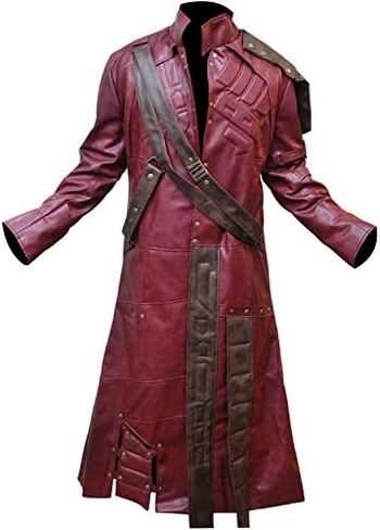 Guardians of The Galaxy Star Lord Peter Quill Trench Leather Coat in Saudi Arabia