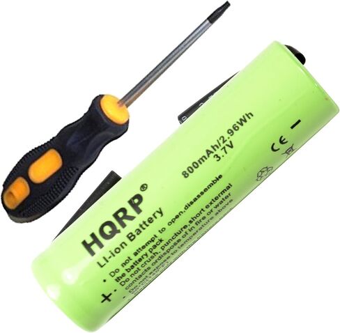 HQRP Battery Compatible with Philips Norelco AT830 8160XL 8160XLCC 8170XL 8170XLCC 8171XL 8175XL Razor/Shaver Plus Screwdriver in Saudi Arabia