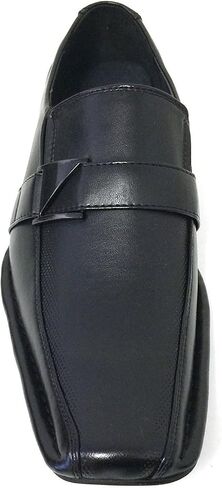 Alberto Fellini Santoni Men's Dress Shoes Casual Loafers Slip on Buckle Italian Styles in Kuwait