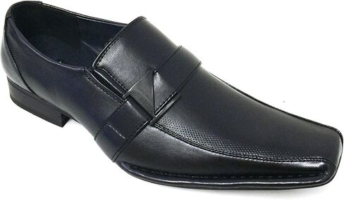 Alberto Fellini Santoni Men's Dress Shoes Casual Loafers Slip on Buckle Italian Styles in Kuwait