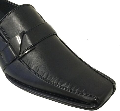Alberto Fellini Santoni Men's Dress Shoes Casual Loafers Slip on Buckle Italian Styles in Kuwait