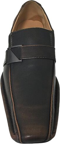 Alberto Fellini Santoni Men's Dress Shoes Casual Loafers Slip on Buckle Italian Styles in Kuwait