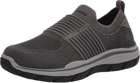 Skechers USA Men's Expected 2.0-Hersch Knitted Mesh Slip On in Saudi Arabia
