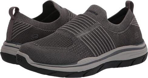 Skechers USA Men's Expected 2.0-Hersch Knitted Mesh Slip On in Saudi Arabia