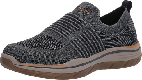 Skechers USA Men's Expected 2.0-Hersch Knitted Mesh Slip On in Saudi Arabia