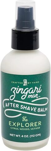 Zingari Man After Shave Balm - The Merchant - Post Shave Care Treatment, Aftershave Lotion Cream for Men - Hydrate, Soften, Soothe Irritated Skin, Razor Bumps on Face, Prevent Breakouts, 4oz in Saudi Arabia